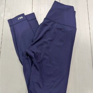 SET Active Deep Blue Leggings